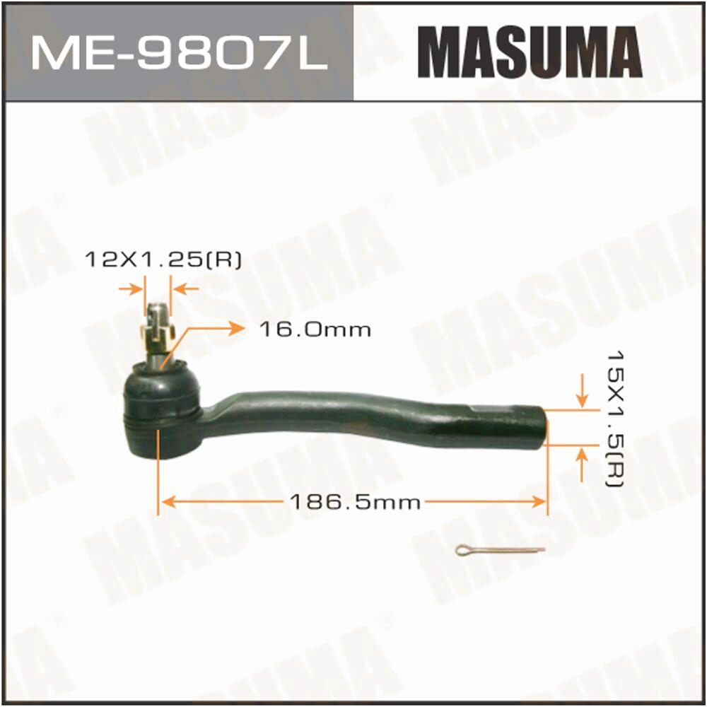 Masuma ME9807L рулевой Toyota